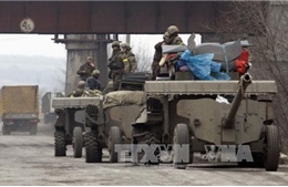Các bên tại Đông Ukraine tiếp tục rút vũ khí 